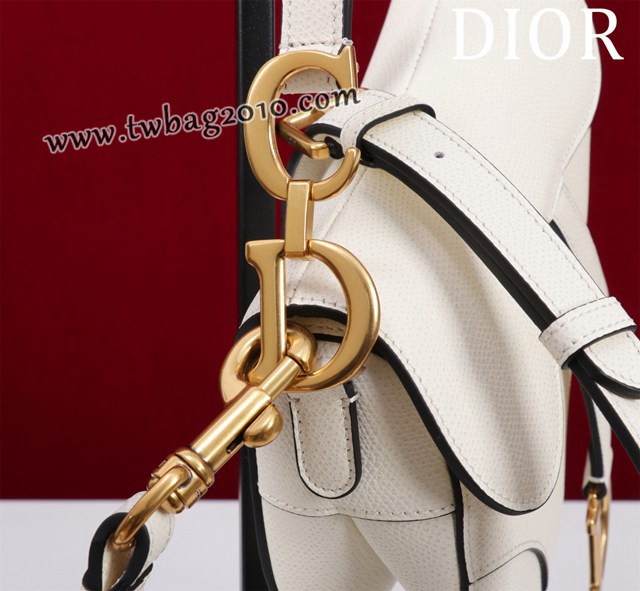 Dior专柜新款迪奥高仿原单长肩带大小号牛皮马鞍包手拎斜挎包 djfk1808
